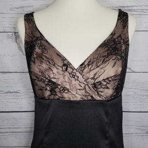 Allen B by Allen Schwartz Black Lace Dress NWT